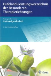 Hufeland_Leistungsverzeichnis_Cover